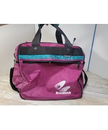 Brunswick Bowling Bag Magenta Purple Bag With Front Pockets Retro 90s Strap - $321.59 MXN
