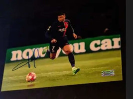 Kylian Mbappe autographed 8x10 photo with COA - $79.19