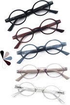 MODFANS Unisex Round Retro Matte Reading Glasses 1.25 - 5 Mixed Colors - £13.63 GBP