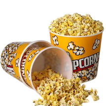 Retro Style Plastic Popcorn Containers Popcorn Boxes Bucket for Movie Night - £8.61 GBP+