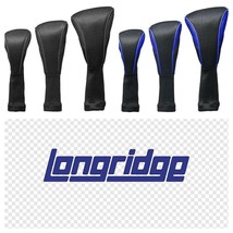 Longridge Longneck Pro HeadCover - 3pk Blue ot Black. Set of 3 - £17.61 GBP