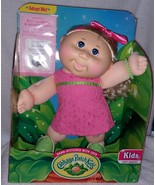 Cabbage Patch Kids Farrah Tiana Soft-Sculpt Doll in Summer Dress New - £33.89 GBP
