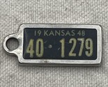 Disabled Veterans Kansas 1948 License Plate Key Chain Ring Tag Keychain DAV - £14.91 GBP