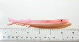 Lot of 20 Soft Plastic Barracuda Pink/Pearl 6&quot; Bulk Packaged - £18.77 GBP