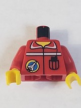 LEGO  Shuttle Launch Team Red City Torso Minifgure Body Part  1562/14 - £1.43 GBP