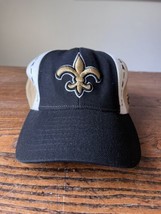 Reebok New Orleans Saints NFL Equipment Authentic Sideline Fitted Hat Size 7.5 - £6.86 GBP