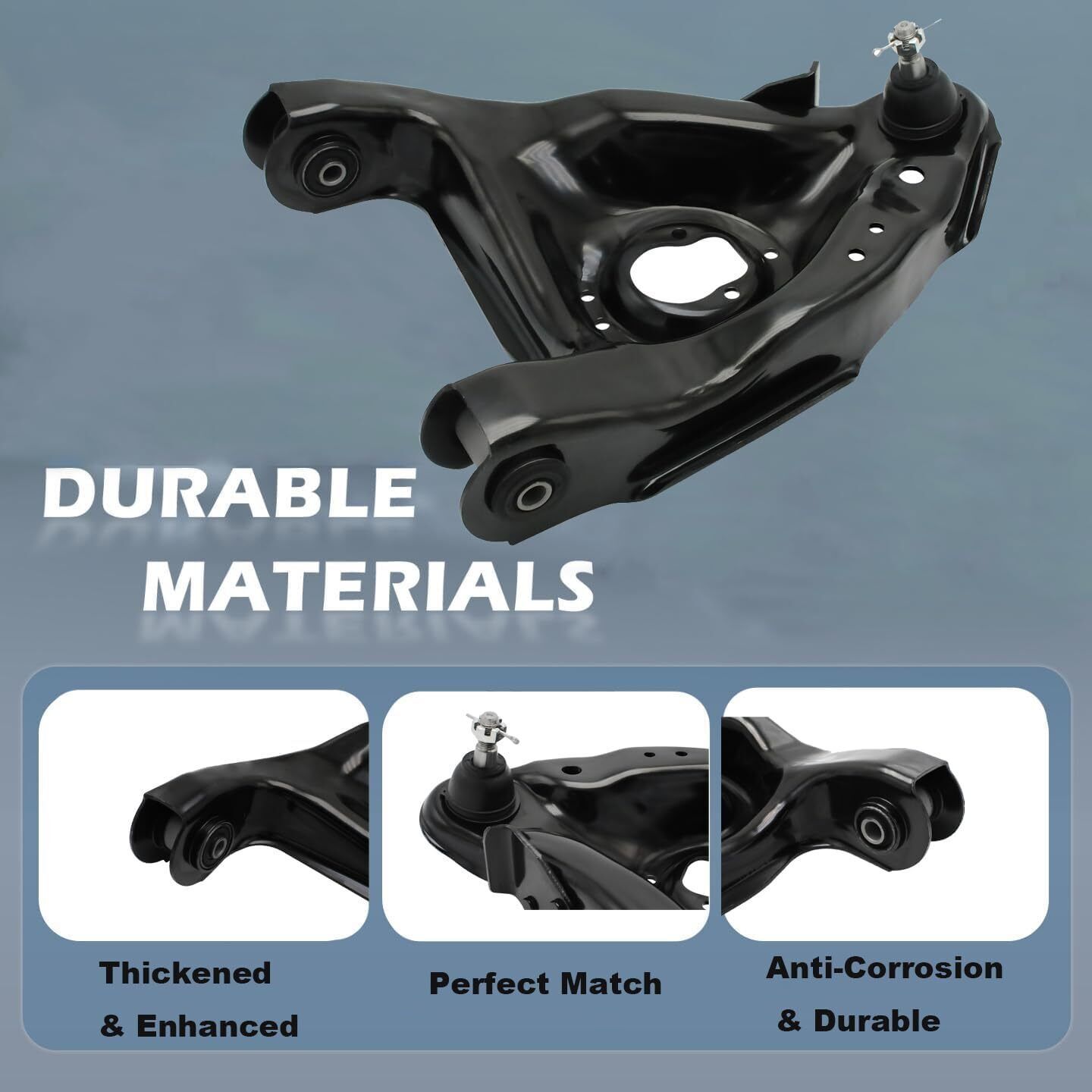 Front Lower Control Arm S10 Fits For 1995-2003 Chevrolet S10,1995-2001 GMC Item image 3