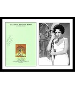 ULTRA RARE - ELIZABETH TAYLOR - MOVIE LEGEND - AUTHENTIC HAND SIGNED AUT... - £173.11 GBP