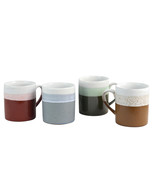 Gibson Home Terra Firma 23 oz. Mug Set in Assorted Colors, Set of 4 - $1,080.46 MXN