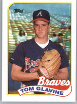 1989 Topps 157 Tom Glavine  Atlanta Braves - £7.86 GBP