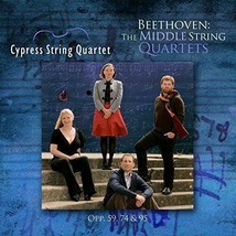New! Cypress String Quartet - Beethoven: The Middle String Quartets [3 Cd Set] - £21.32 GBP