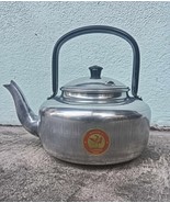 Antique Stainless Steel Vintage Kettle - Classic Retro Tea Pot for Colle... - $350.33 MXN