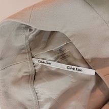 Calvin Klein RN#54163 Back Zipper Women's Tan/Beige Skirt Size 4P image 5