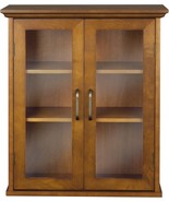 Teamson Home Avery Wooden Over The Toilet Bathroom Removable Wall, Oiled... - $194.95