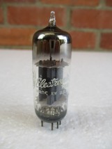 GE 6463 Vacuum Tube Gray Plate Copper Rods TV-7 Tested at NOS - $4.50