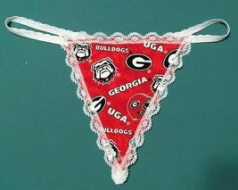 New Sexy Womens UNIVERSITY OF GEORGIA Gstring Thong Lingerie Underwear - $19.99