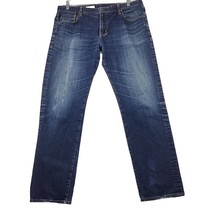Adriano Goldschmied Jeans Men’s 38&quot; x 32&quot; Graduate Tailored Leg Distressed Blue - £23.84 GBP