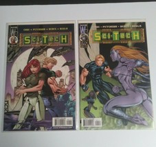 Sci-Tech Issues #1 &amp; #4 Comic Book Lot 1999 Wildstorm Comics NM (2 Books) - £4.78 GBP