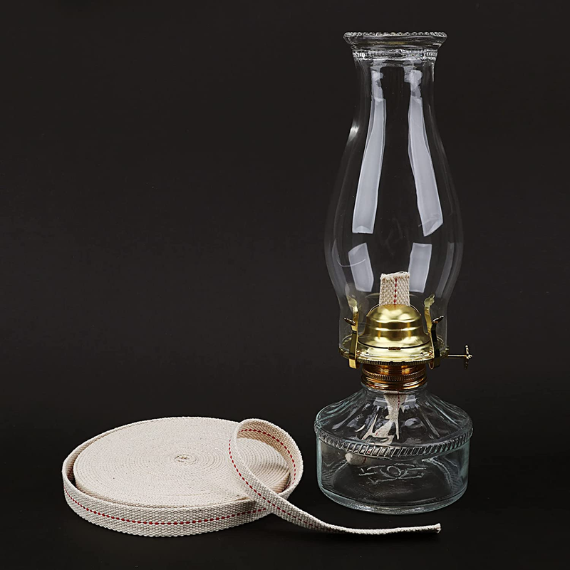 SWATOM Oil Lamp Wicks 33 Feet Roll 3/4 Inch Oil Wick for Lamps Cotton Lantern Ke Item image 4