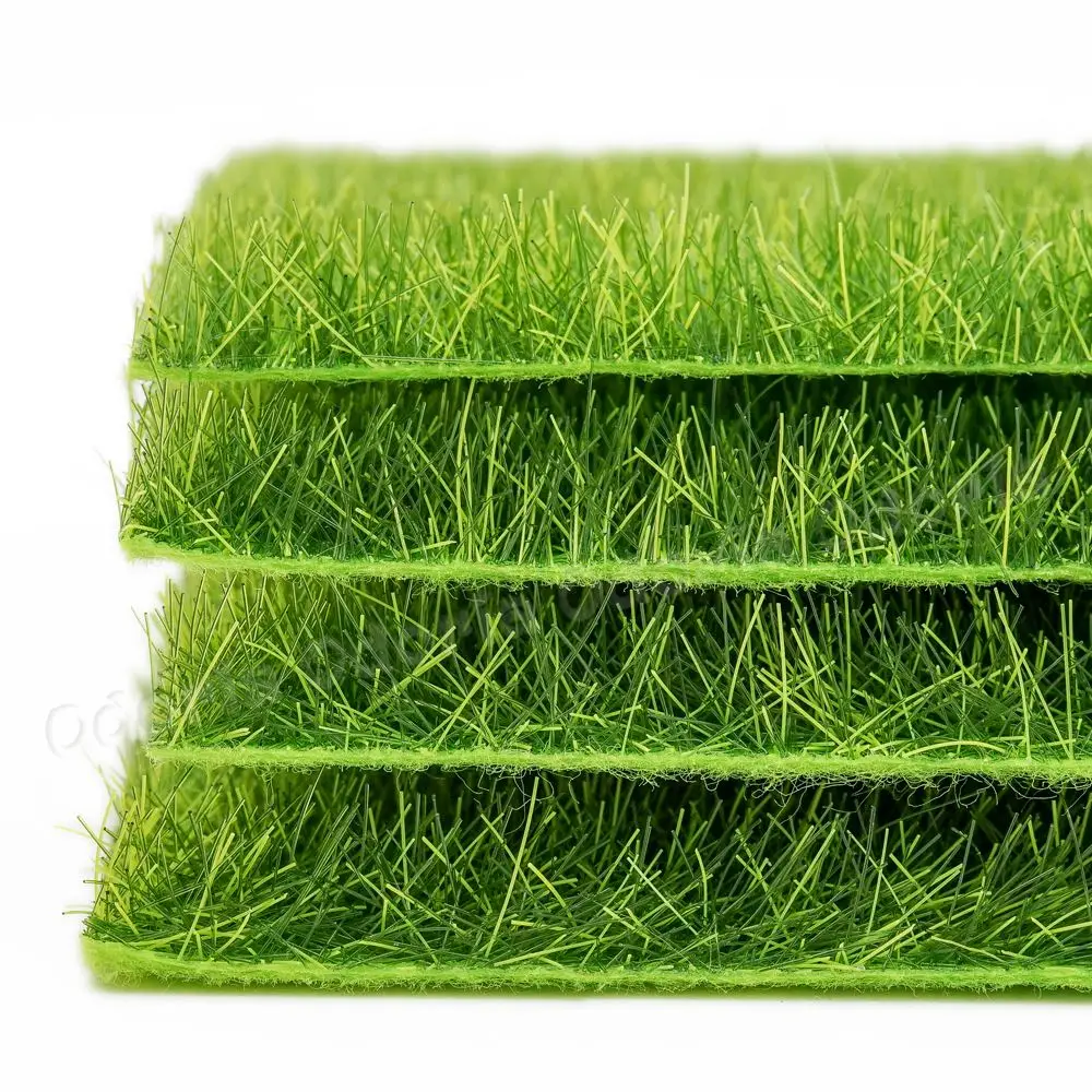 Play Odoria 1:12 Miniature 4pcs Lawns Artificial Green GrA Craft Ornament DIY Ga - £23.09 GBP