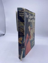 Vtg Nancy Drew The Clue of the Velvet Mask Hardcover Dust Jacket Book Tweed 1953 - £66.54 GBP