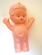 Blown Mold Plastic Baby Girl Doll Hong Kong Carnival Prize Vintage - £3.98 GBP