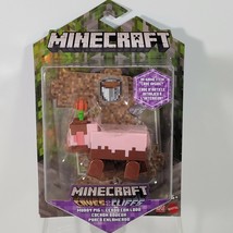 Minecraft Caves Cliffs MUDDY PIG Mattel Item Code New Flower Sealed Craft Block - £13.70 GBP