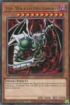 YUGIOH The Wicked Deck with Dreadroot + Avatar + Eraser Complete 40 - Cards - £23.70 GBP