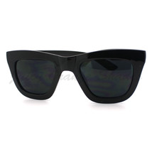 Women Fashion Thick Klaxon Frame Frame Frame Sunglasses Black-
show original ... - £6.41 GBP