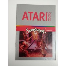 Atari 2600 Swordquest Fire World Fireworld Sword Quest Instruction Manua... - $3.87