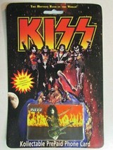 Kiss~Kollectable Prepaid Phone Card Collector&#39;s Commemorative Edtn. Paul Stanley - £17.52 GBP