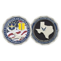 GOODFELLOW AIR FORCE BASE INTELLIGENCE FIRE PROTECTION 1.75&quot; CHALLENGE COIN - £29.02 GBP