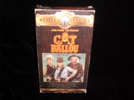 VHS Cat Ballou 1965 Jane Fonda, Lee Marvin, Michael Callan - $11.00