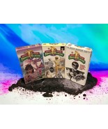 Mighty Morphin Power Rangers 3 Lot  - High Five, Bloom Doom, Smoke (VHS,... - $19.76