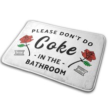 Velvet Bath Rug 15x23.5 Inch Water Absorbent Non-Slip - $43.55