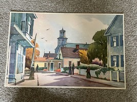 A Street In Old Provincetown Art Print Richard Clarke Hare - £39.15 GBP