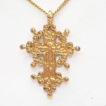 Alva Museum Replicas Cyrillic Cross Statement Pendant Smithsonian Institute - £37.19 GBP