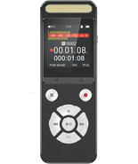256Gb 9216Kbps Digital Voice Recorder - 8684Hrs Recording Storage Voice - $1,456.26 MXN