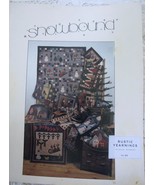 Red Wagon SNOWBOUND Quilt &amp; Applique Pattern Book Angel Snowman Santa Pr... - £7.85 GBP