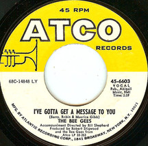 The Bee Gees - I&#39;ve Gott Get A Message To You/Kitty Can - £1.55 GBP
