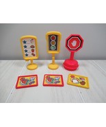 Fisher Price Little People red yellow food trays fast food restaurant si... - £15.49 GBP