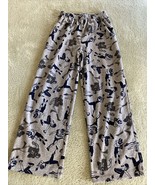 Carters Boys Gray Blue Football Players Fleece Pajama Pants 8 - $153.06 MXN