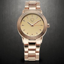 NEW Picard &amp; Cie 9302 Women&#39;s Bellona All Rose Gold Dial Watch swarovski classy - £22.98 GBP