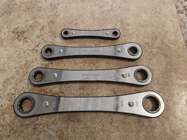 CRAFTSMAN 4pc Ratcheting Wrench Set 9-4368 Vintage - £17.34 GBP