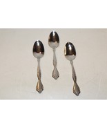 Oneida CANTATA Glossy Stainless Flatware  - Set of 3  TEASPOONS/TABLE SP... - £11.80 GBP