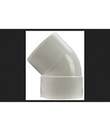 ELBOW 45 PVC S&amp;D6&quot;HXSPIG by PLASTIC TRENDS MfrPartNo P406 - $670.55 MXN