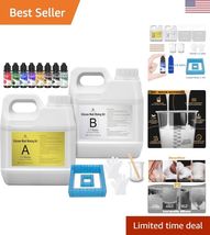 Silicone Mold Making Kit - .5 Gallon Kit Translucent Liquid Silicone Rub... - $74.93
