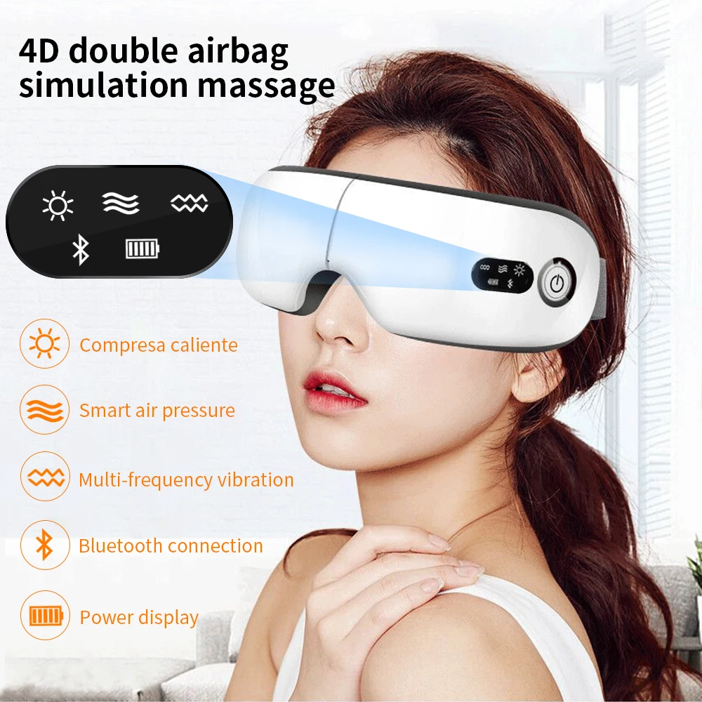 Essure vibration eye care instrument fatigue relieve hot compress bluetooth music smart thumb200