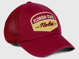 Florida State Seminoles Mens TOTW Society Adjustable Trucker Hat Cap - O... - £11.58 GBP