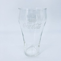 Vintage Coca-Cola Glass Enjoy Coke Clear Glass 6&quot; Bell Shape - $128.87 MXN